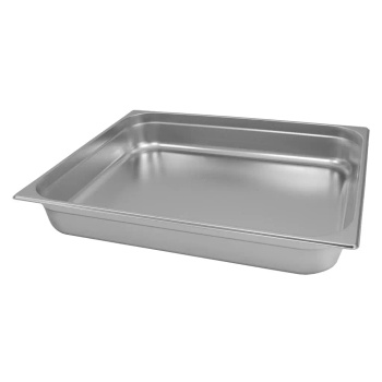 Pojemnik GN 2/1 ze stali nierdzewnej Mega-M 65x53x10 cm