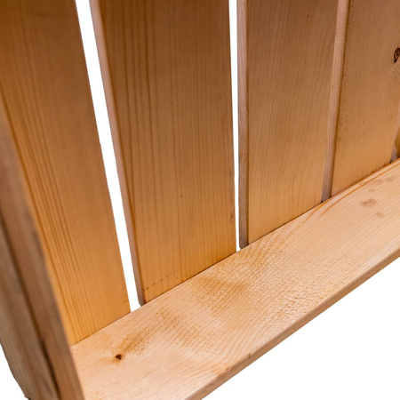 Skrzynka drewniana na wino Mega-M L-78 cm G-38 cm H-10 cm