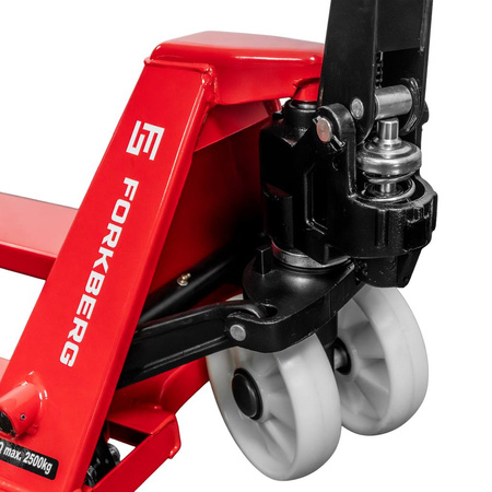 Wózek paletowy FORKBERG L-1150 koła nylonowe paleciak ręczny