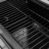 Grill ogrodowy węglowy Mega-M 2x stolik boczny, ruszt emaliowany 42x30 N