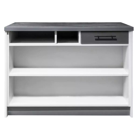 Lada sklepowa sprzedażowa impulsowa Mega-M H-90 cm L-120 cm G-60 cm jasny szary