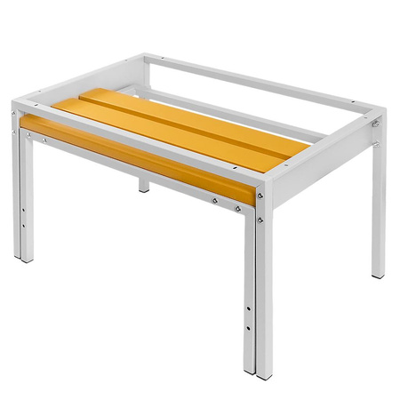 Podstawa z wysuwaną ławeczką WPC pod szafkę BHP Mega-M J-80 S-80 cm G-80 cm H-43 cm skręcana N