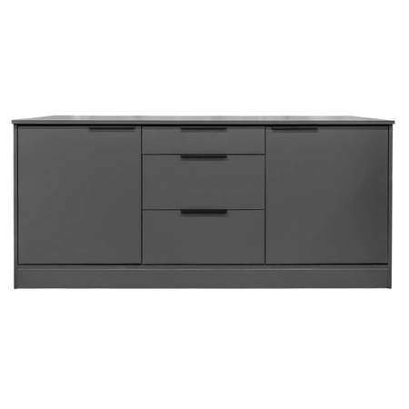 Szafka pod ekspres do kawy mobilna Mega-M H-87 cm L-184 cm G-76 cm antracyt