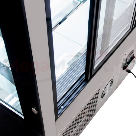 Witryna cukiernicza Mega-M CLARA S120 black