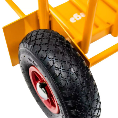 Wózek młynarka wklęsły z rozkładną platformą Mega-M (MTP003451) 200kg żółty karton N