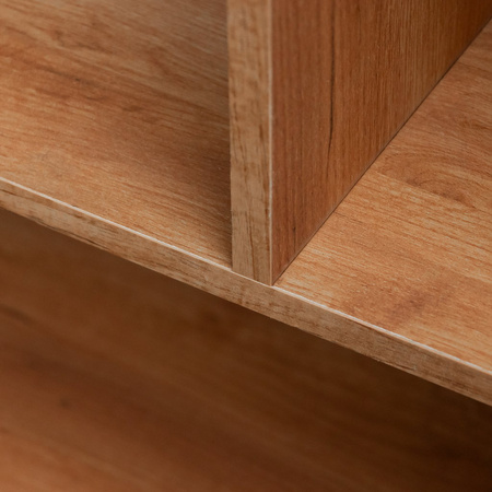 Witryna sklepowa na ciastka Mega-M H-152 cm L- 120 cm G- 50 cm dąb kraft