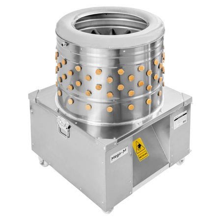 Skubarka do drobiu Mega-M CH 3-4K bęben 55 cm 3-4 kurczaki 1.5 kg/min 1500 W