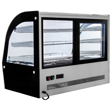 Witryna grzewcza nastawna Mega-M CLARA MINI S90 Inox