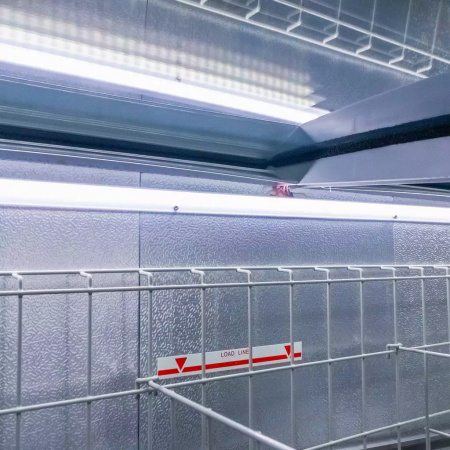 Zamrażarka Mega-M OZI i185 Automatyczne rozmrażanie S-185 cm G-85 cm H-80 cm N