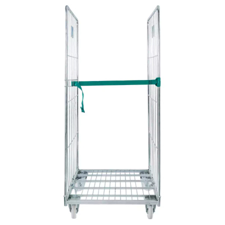 Rollkontener (rollcage, rollbox) wózek siatkowy transportowy Mega-M Universal dwie ściany ocynkowany