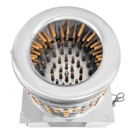 Skubarka do drobiu Mega-M CH 3-4K bęben 55 cm 3-4 kurczaki 1.5 kg/min 1500 W