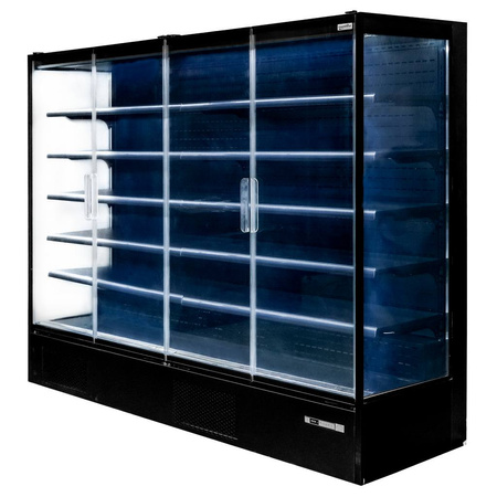 Regał chłodniczy Mega-M HUGO PLUS IC L-256 cm agregat wewnętrzny