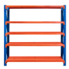 Regał metalowy magazynowy 5-półkowy Mega-M FORTIS LIGHT H-200 cm L-200 cm G-50 cm moduł bazowy