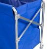 Wózek hotelowy na pranie Mega-M S-86 cm G-65 cm H-80 cm niebieski N