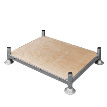 Manurack Mały Mega-M 154,5x118x31cm ocynk z podstawą ze sklejki