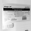 Witryna chłodnicza 1-drzwiowa 370L Mega-M RICO i61oświetlenie LED podświetlany górny plafon reklamowy