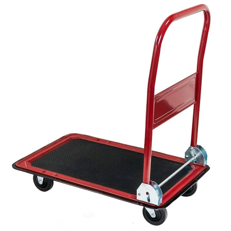 Wózek platformowy magazynowy Mega-M 150 kg koła na łożyskach
