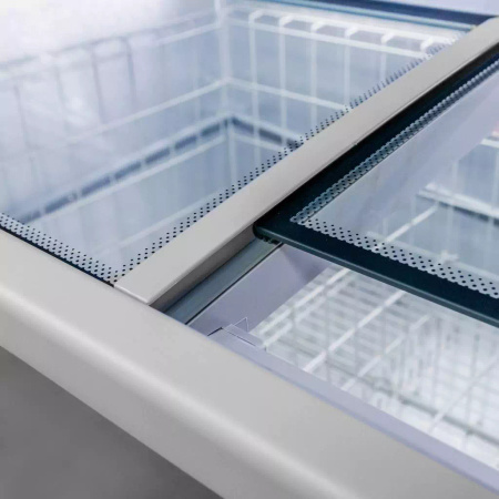 Zamrażarka skrzyniowa przeszklona 766 L Mega-M OZI i250 NoFrost