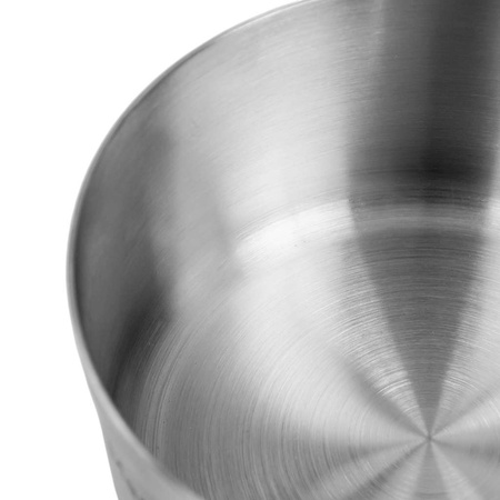 Rondel z pokrywką ze stali nierdzewnej Mega-M PRO 3L 18x10 cm