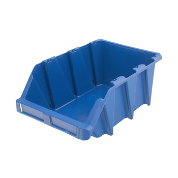 Pojemnik magazynowy Mega-M kuweta warsztatowa L plastikowa 220x355x150 mm niebieski N
