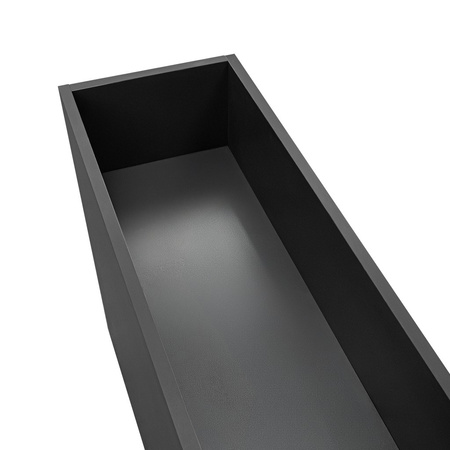 Skrzynia kwiatowa Mega-M H-70 cm L-135 cm G-30 cm antracyt 0164 N