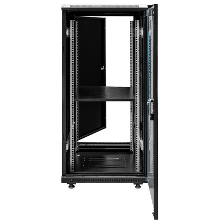 Szafa Rack 19″ 28U serwerowa na elektronikę Mega-M stojąca 60x80x136,5 cm czarna