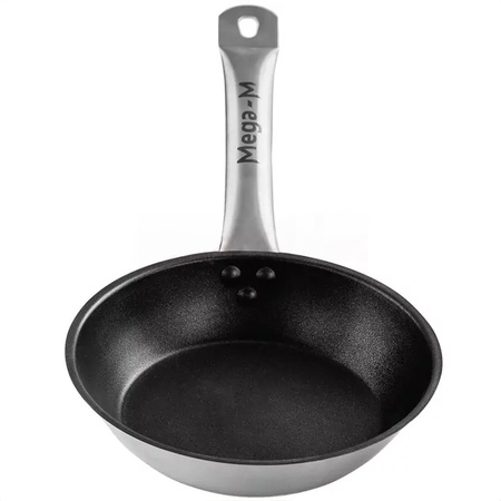 Patelnia nieprzywierająca ze stali nierdzewnej Mega-M ⌀20cm