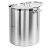 Garnek gastronomiczny wysoki z pokrywką Mega-M PRO 115l śr. 50 cm x h 60 cm N