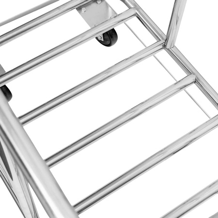 Wózek hotelowy na pranie Mega-M 90x65x83.5 cm niebieski