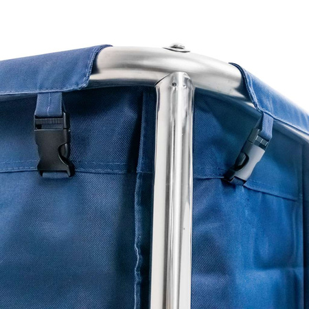 Wózek hotelowy na pranie Mega-M 90x65x83.5 cm niebieski