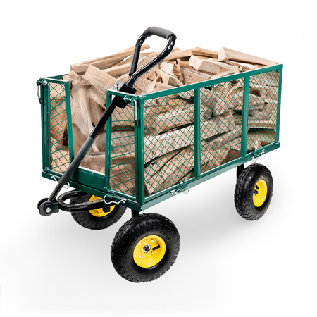 Wózek ogrodowy transportowy składany 102 cm x 52 cm x 105 cm 500kg N