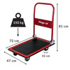 Wózek platformowy Mega-M 150kg koła łożyskowane N