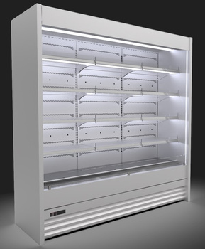 REGAŁ CHŁODNICZY  RCh-5 OF VERMELLO OPEN 2580x815x2030 ( Z AGREGATEM) CEBEA BOCHNIA