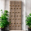 Lamel sufitowy/ ścienny podwieszany modułowy Mega-M H- 250 cm L- 96 cm G- 10 cm dąb kraft N