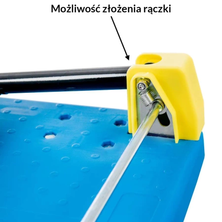 Wózek platformowy Mega-M 500kg 65 cm x 110 cm L niebieski N