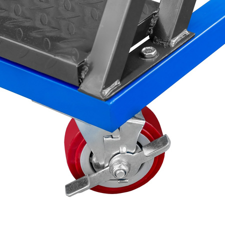 Drabina magazynowa przejezdna Mega-M STANDARD H-300 cm 12 stopni N