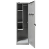 Szafa metalowa porządkowa Mega-M J-50/P szara S-50 cm G-50 cm H-180 cm skręcana N