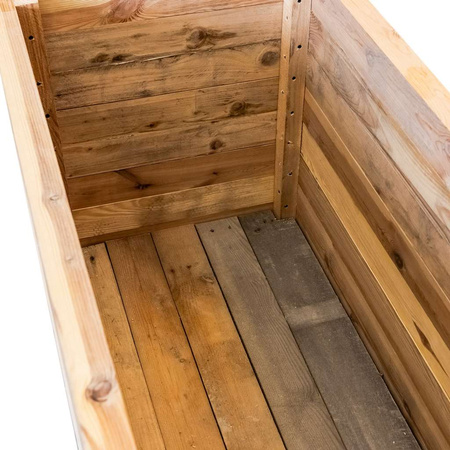 Donica kwiatowa drewniana Mega-M H-74 cm L-120 cm G-60 cm