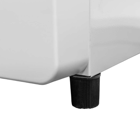 Witryna chłodnicza 1-drzwiowa 388L Mega-M DIEGO i59 White oświetlenie LED