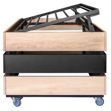 Wyspa na warzywa i owoce Mega-M H-75 cm L-131 cm G-94 cm dąb kraft
