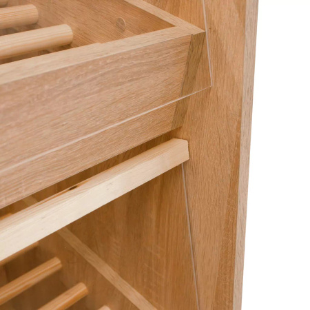 Regał na pieczywo Mega-M H-180 cm L-90 cm G-60 cm dąb sonoma