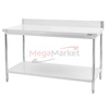 Stół gastronomiczny Mega-M 140X70 /2półki/1R/MDF/ N