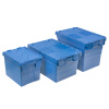 Pojemnik transportowy Mega-M zamykany S-60 cm G-40 cm H-41,6 cm plastikowy niebieski (SPK416) N