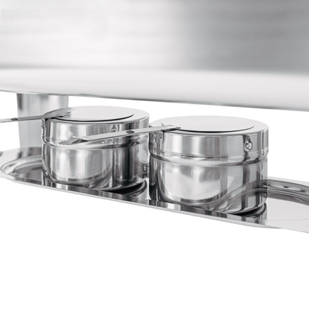 Podgrzewacz stołowy z wizjerem Mega-M HB GN1/1 9L Rol Top