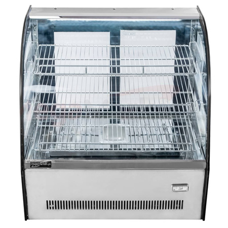 Witryna chłodnicza nastawna Mega-M CLARA MINI S66 S-66 cm G-69 cm inox N