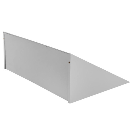 Daszek skośny do szafki BHP 80 Mega-M szary 80x50x20 cm