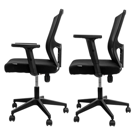 Fotel biurowy obrotowy FURVERO Aero czarny