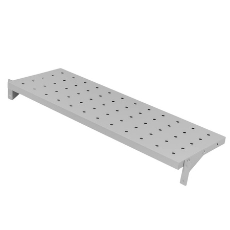 Półka na buty do podstawy z ławeczką WPC pod szafkę BHP Mega-M J-80 S-75 cm G-27 cm H-18 cm N