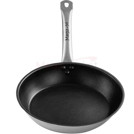 Patelnia z powłoką nieprzywieralną Mega-M o średnicy 24 cm N