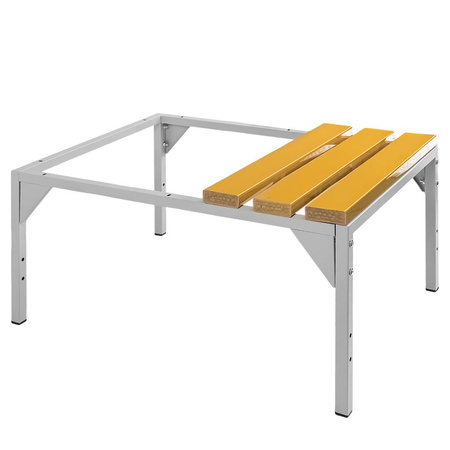 Podstawa z ławeczką WPC pod szafkę BHP 60 Mega-M 60x80x43 cm